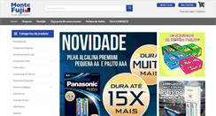 Desktop Screenshot of montefuji.com.br